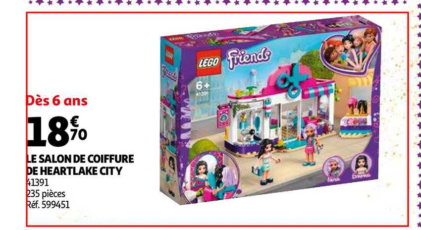 le salon de coiffure de heartlake city lego friends