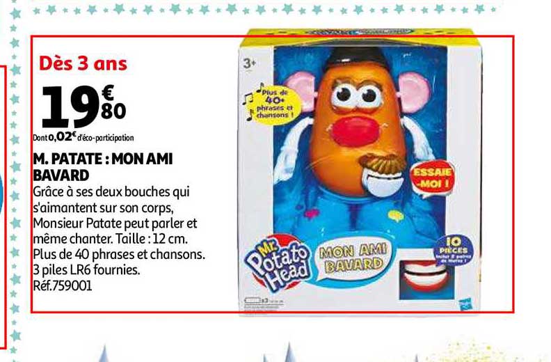 m. patate mon ami bavard