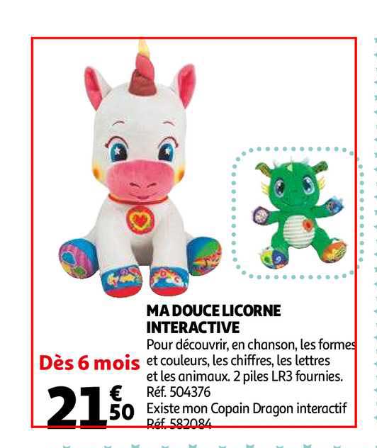 ma douce licorne interactive