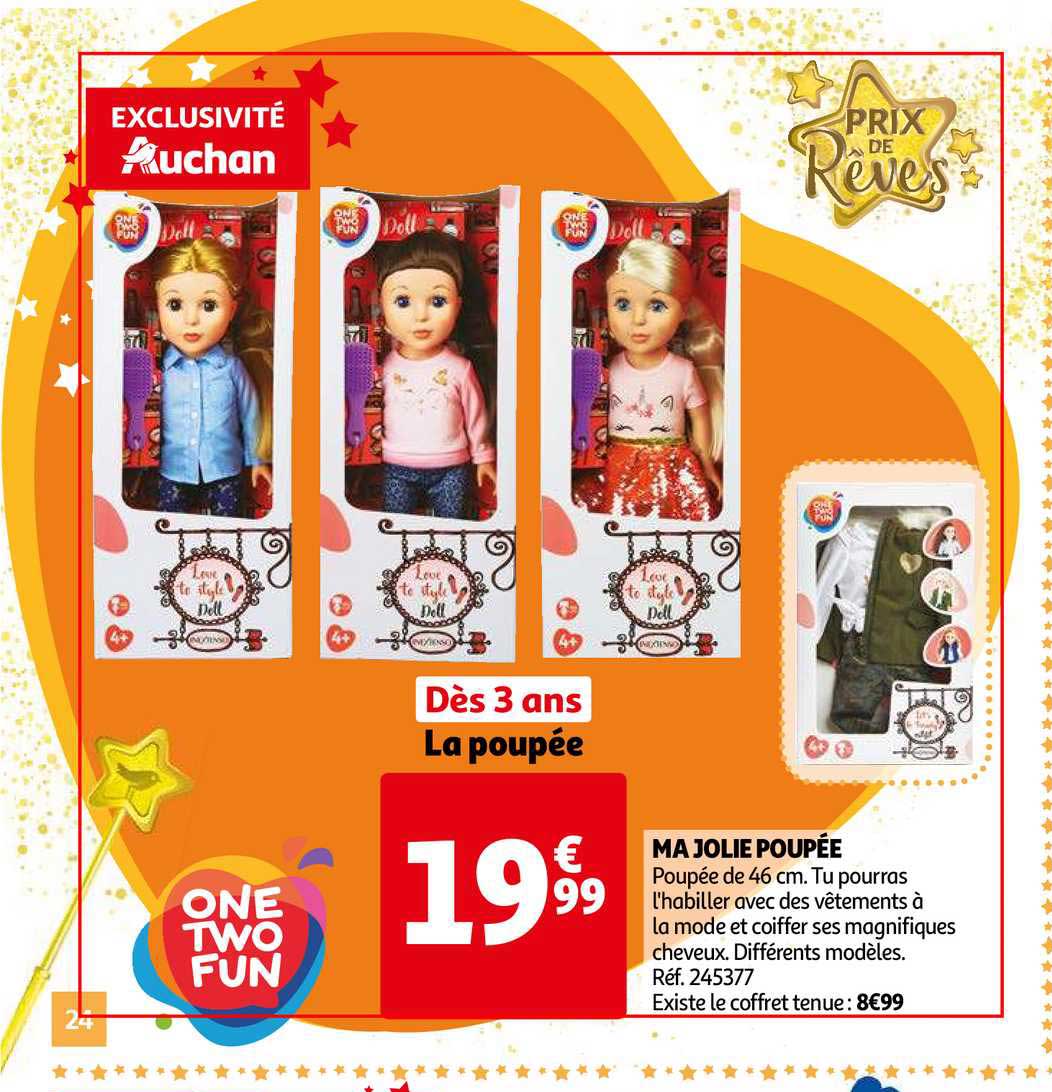 ma jolie poupée prix de rêves
