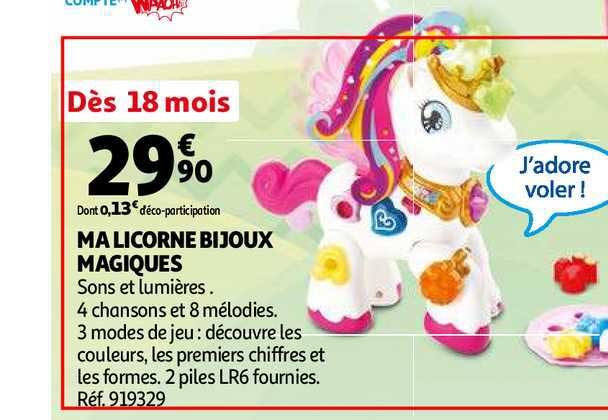 ma licorne bijoux magiques