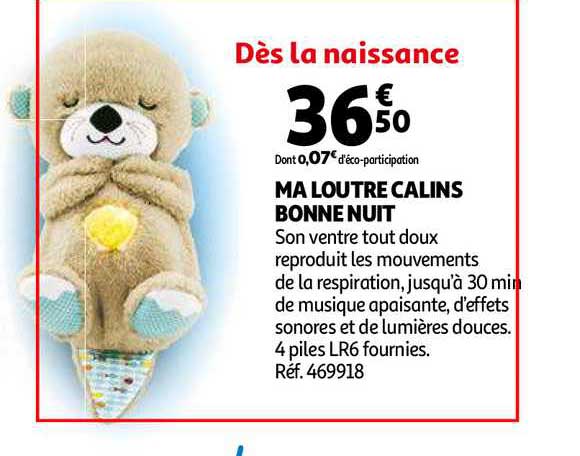 ma loutre calins bonne nuit