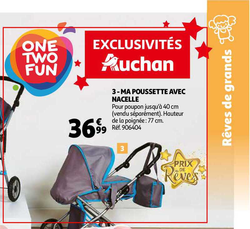 Ma Poussette Avec Nacelle Prix De Rêves