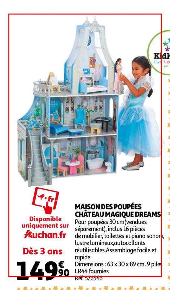 maison des poupées château magique dreams