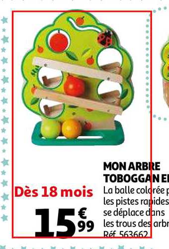 mon arbre toboggan en bois