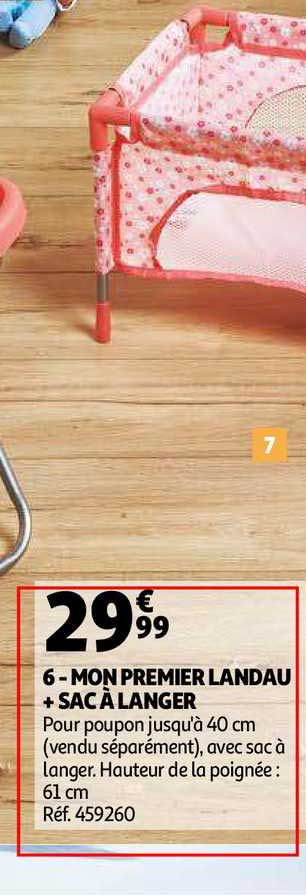 mon premier landau + sac à langer