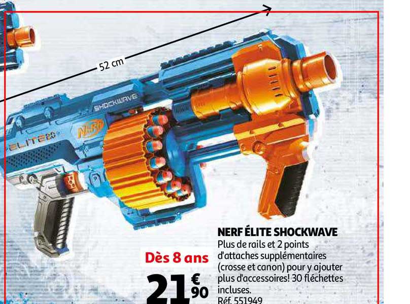 Nerf élite Shockwave