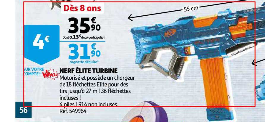 nerf élite turbine