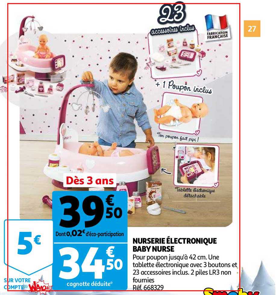 nurserie électronique baby nurse