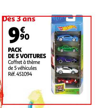Pack De 5 Voitures