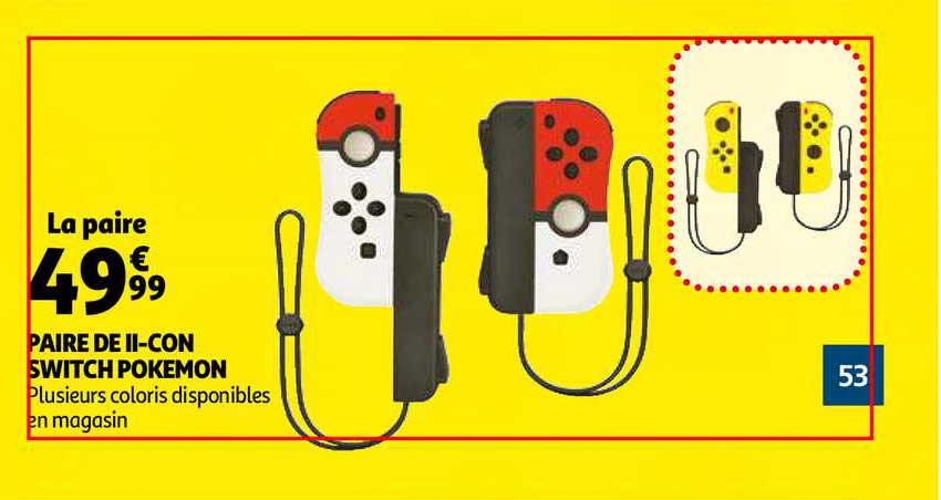 paire de ii con switch pokemon