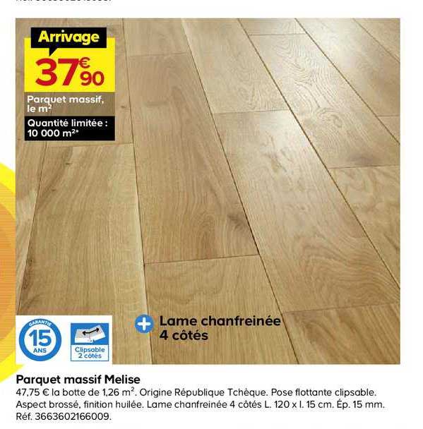 parquet massif melise
