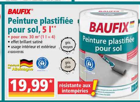 Peinture Plastifiée Pour Sol Baufix
