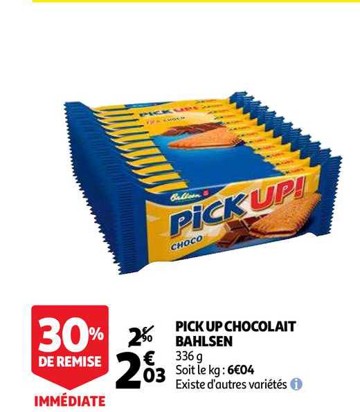 Pick Up Chocolat Bahlsen 30% De Remise Immédiate