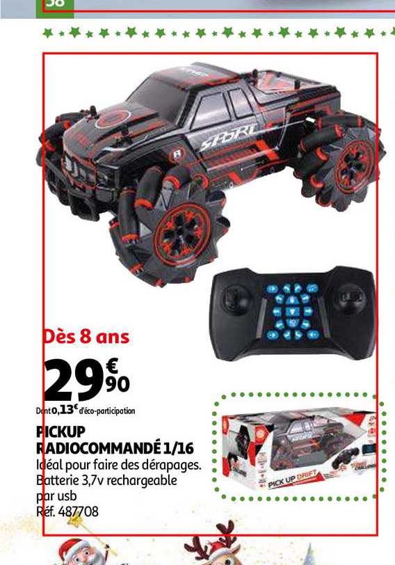 pickup radiocommandé 1 16