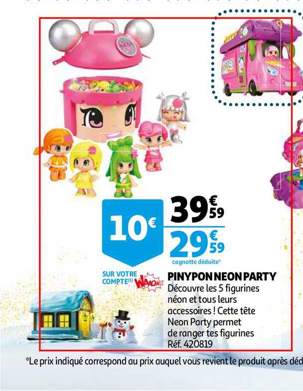 pinypon neon party