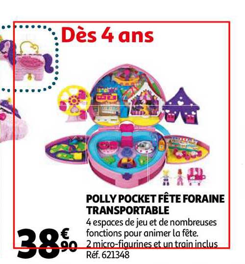 polly pocket fête foraine transportable