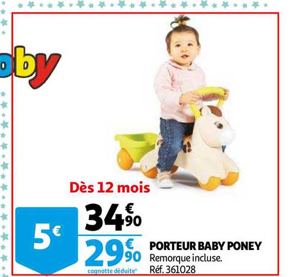 porteur baby poney