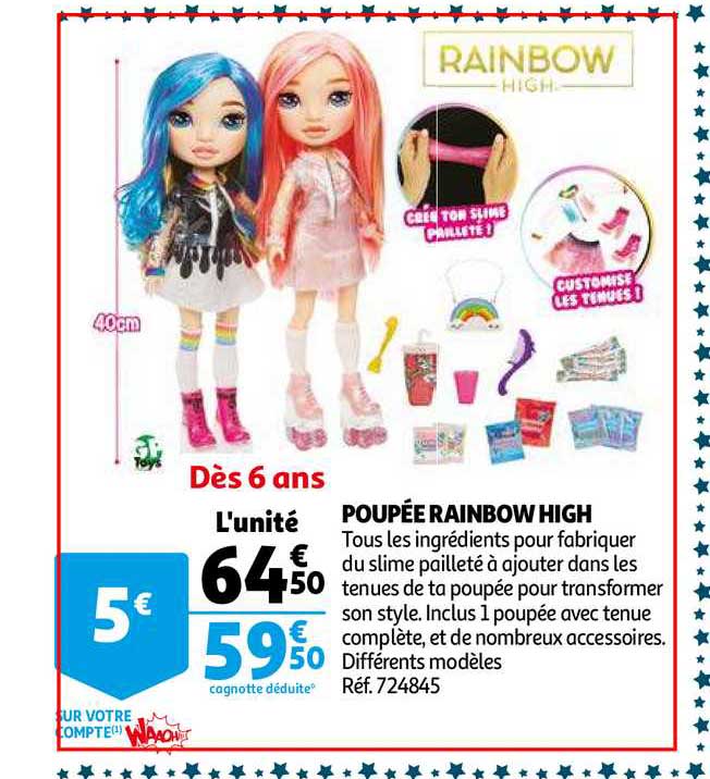 poupée rainbow high