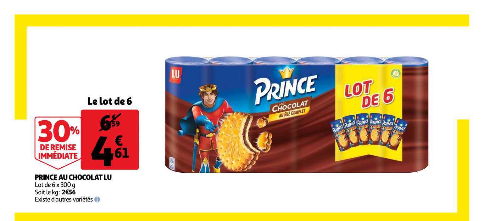 Prince Au Chocolat Lu 30% De Remise Immédiate