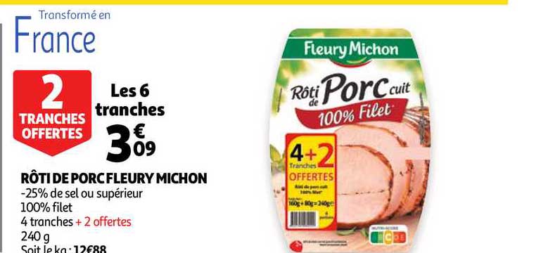 rôti de porc fleury michon