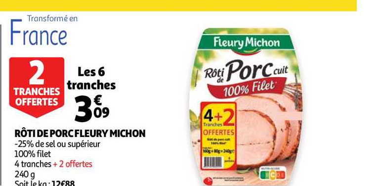 rôti de porc fleury michon