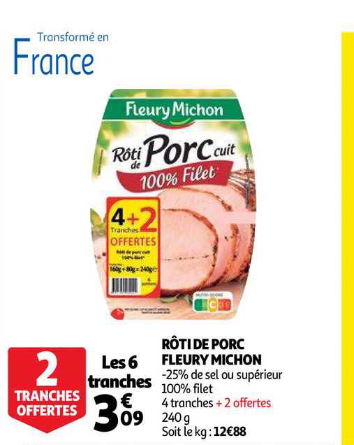 rôti de porc fleury michon