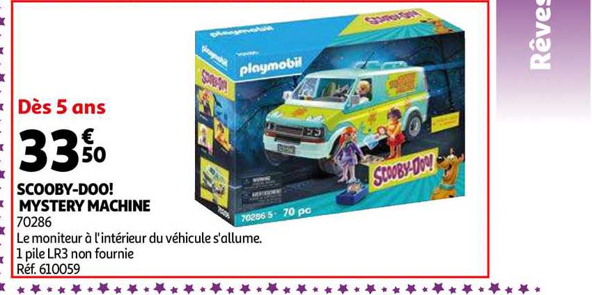 scooby doo! mystery machine playmobil