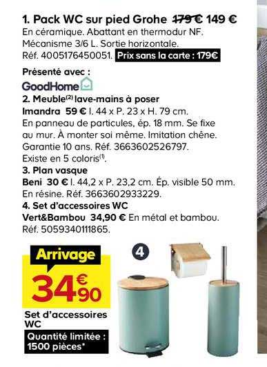 set d'accessoires wc