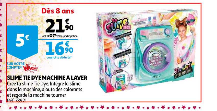 slime tie dye machine à laver