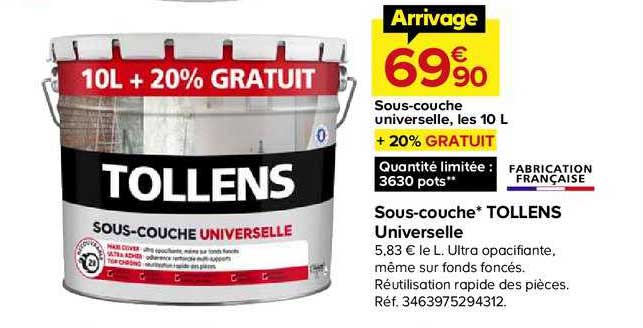 sous couche tollens universelle