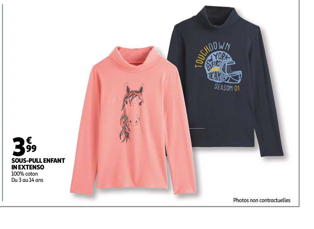 sous pull enfant in extenso