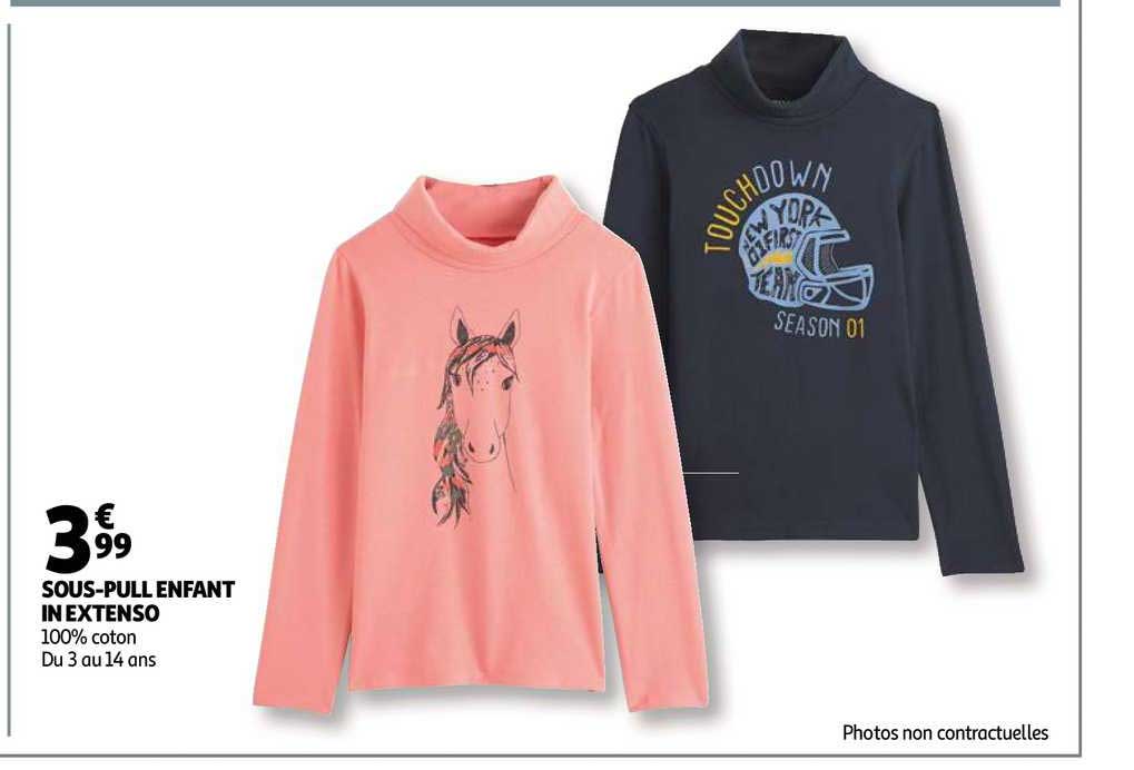 sous pull enfant in extenso