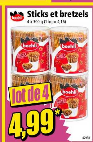 Sticks Et Bretzels Boelhi