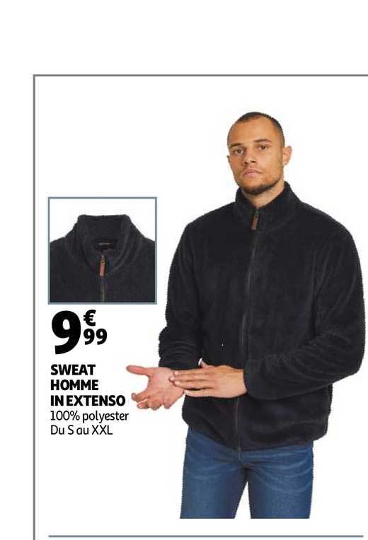 sweat homme in extenso