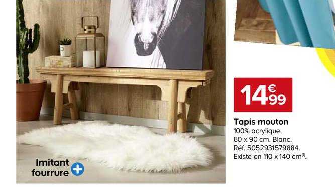 tapis mouton