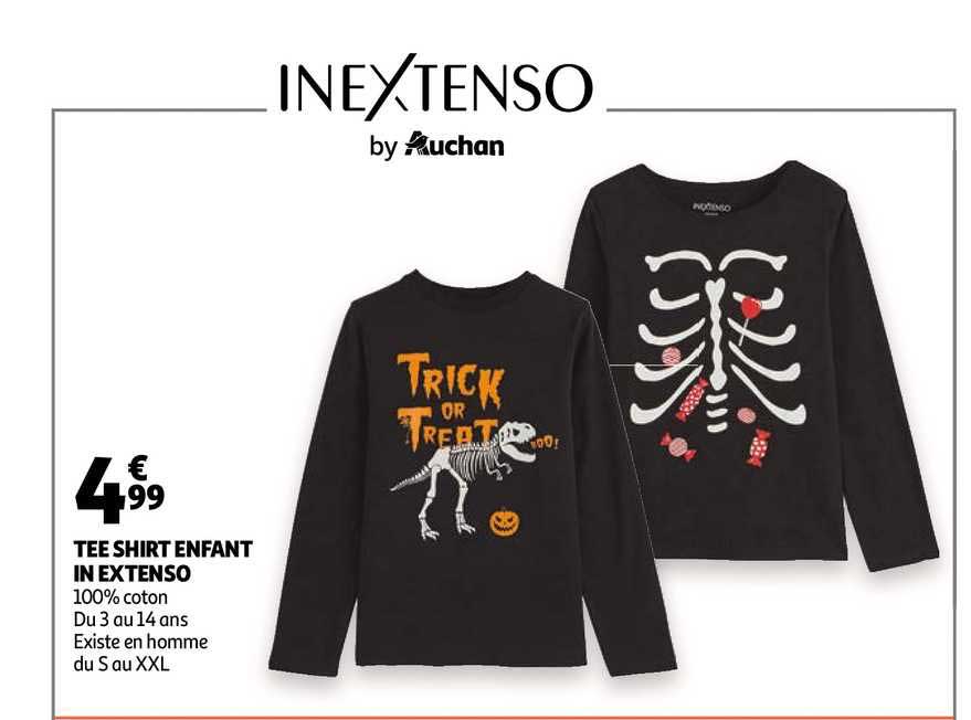 tee shirt enfant in extenso