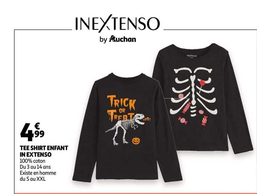 tee shirt enfant in extenso