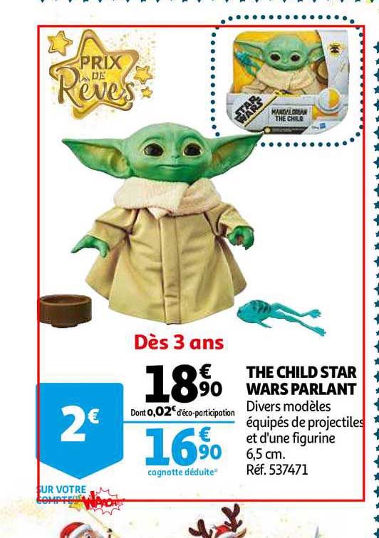 the child star wars parlant