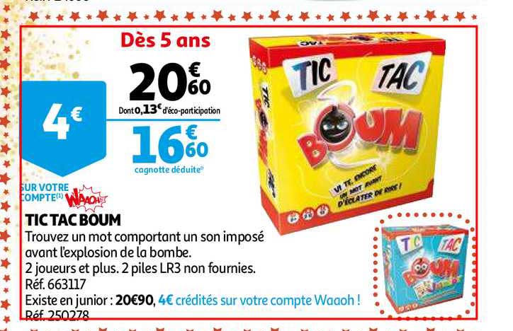 tic tac boum waaoh