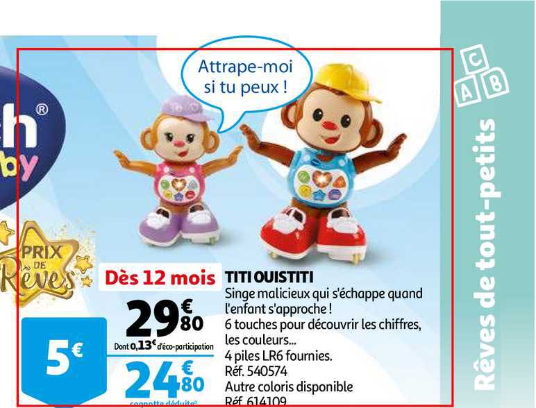 Titi Ouistiti Prix De Rêves