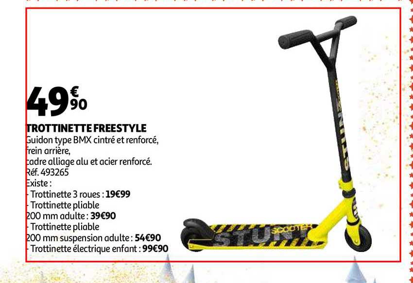 trotinette freestyle