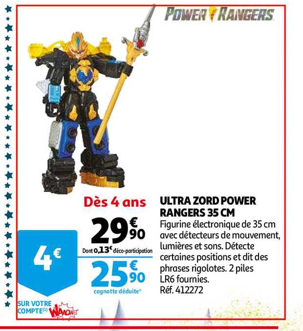 ultra zord power rangers 35 cm