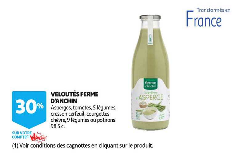 veloutés ferme d'anchin