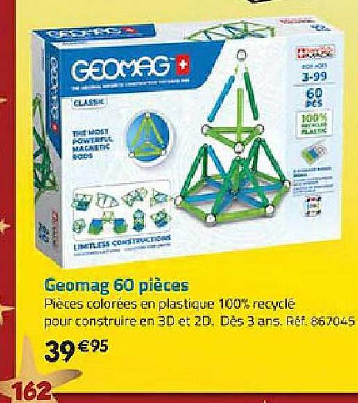 geomag 60 pièces