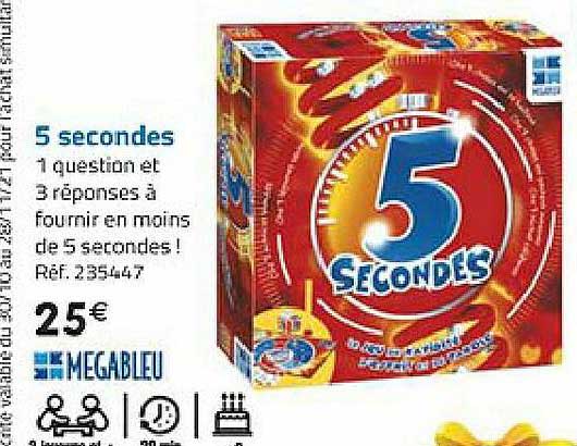 5 secondes megableu