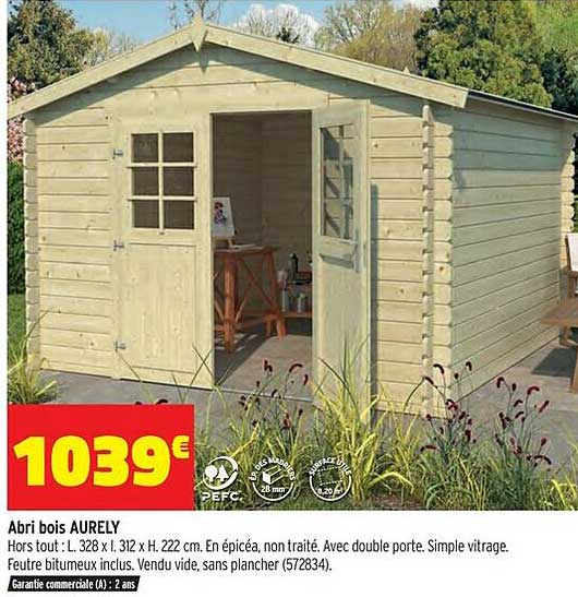 Abri Bois Aurely