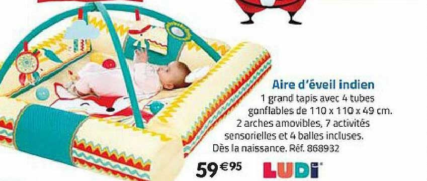Aire D'éveil Indien Ludi