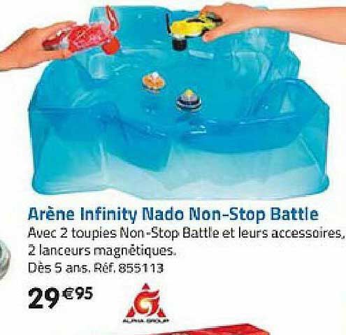 arène infinity nado non-stop battle