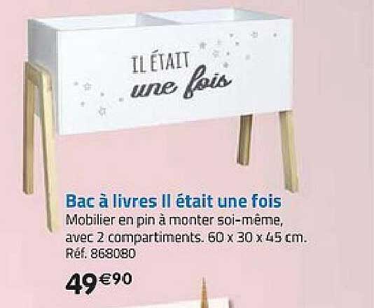 bac à livress il était une fois